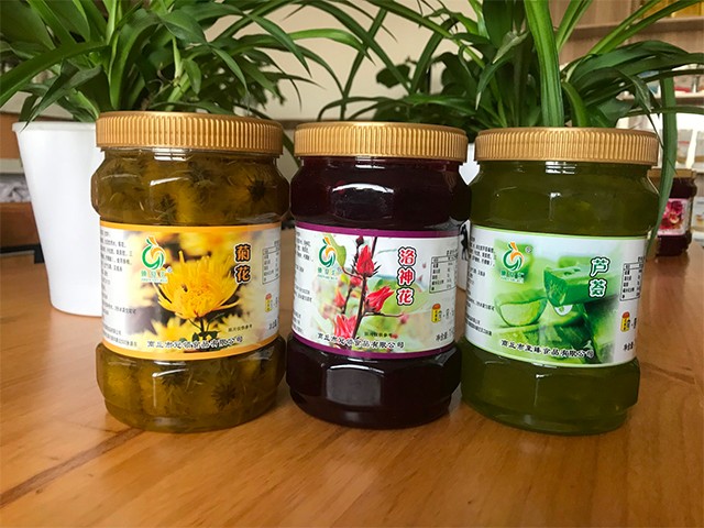 菊花花茶、洛神花花茶、蘆薈花茶